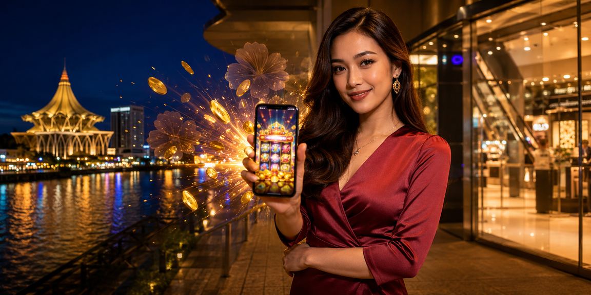 Permainan slot gaya Melayu di Kuching